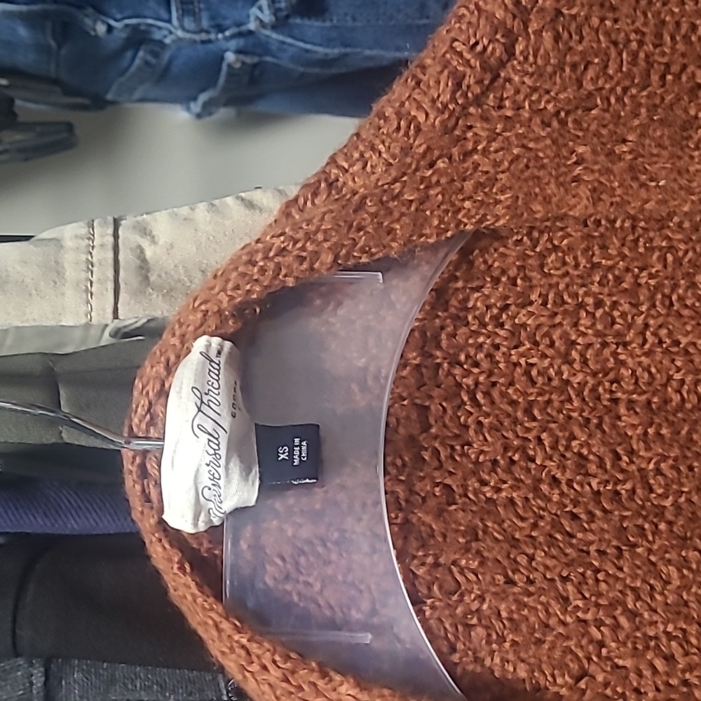 Universal Thread Rust Knit Cardigan - Picture 2 of 2